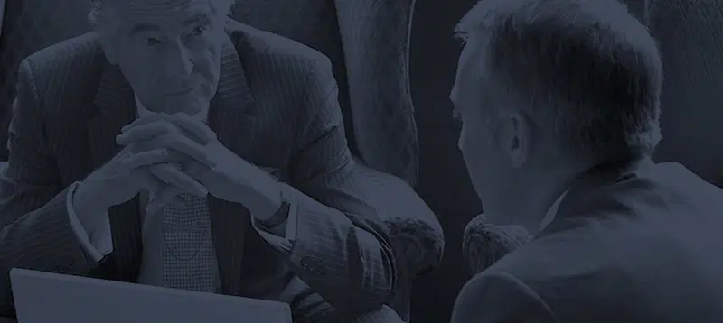 Business professionals in consultation